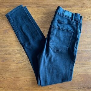 Express Dark Blue Women's Skinny Jeans